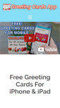 Mobile Screenshot of greeting-cards-app.com